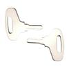 2X Ignition Keys 66711-55240 For B4200 B5100 B5200 B6100 B6200 B7100 Tractors
