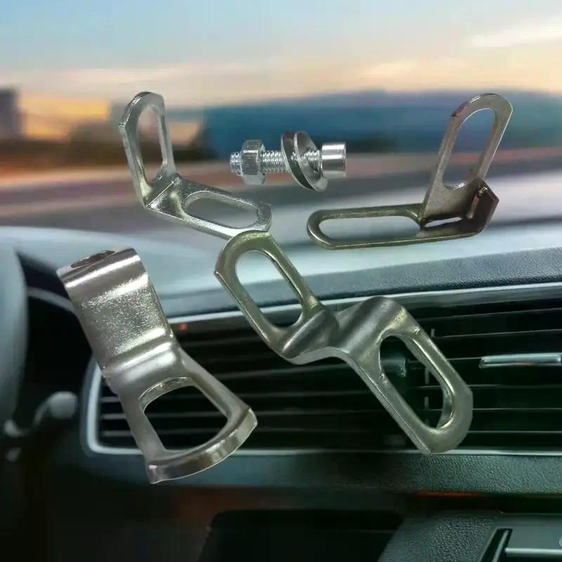 1/2/3PCS Z/L-Shaped Motorcycle Modification Exhausts Pipe Clamps Motorcycle Exhaust Pipe Bracket Stainless Steel Fixed Bracket