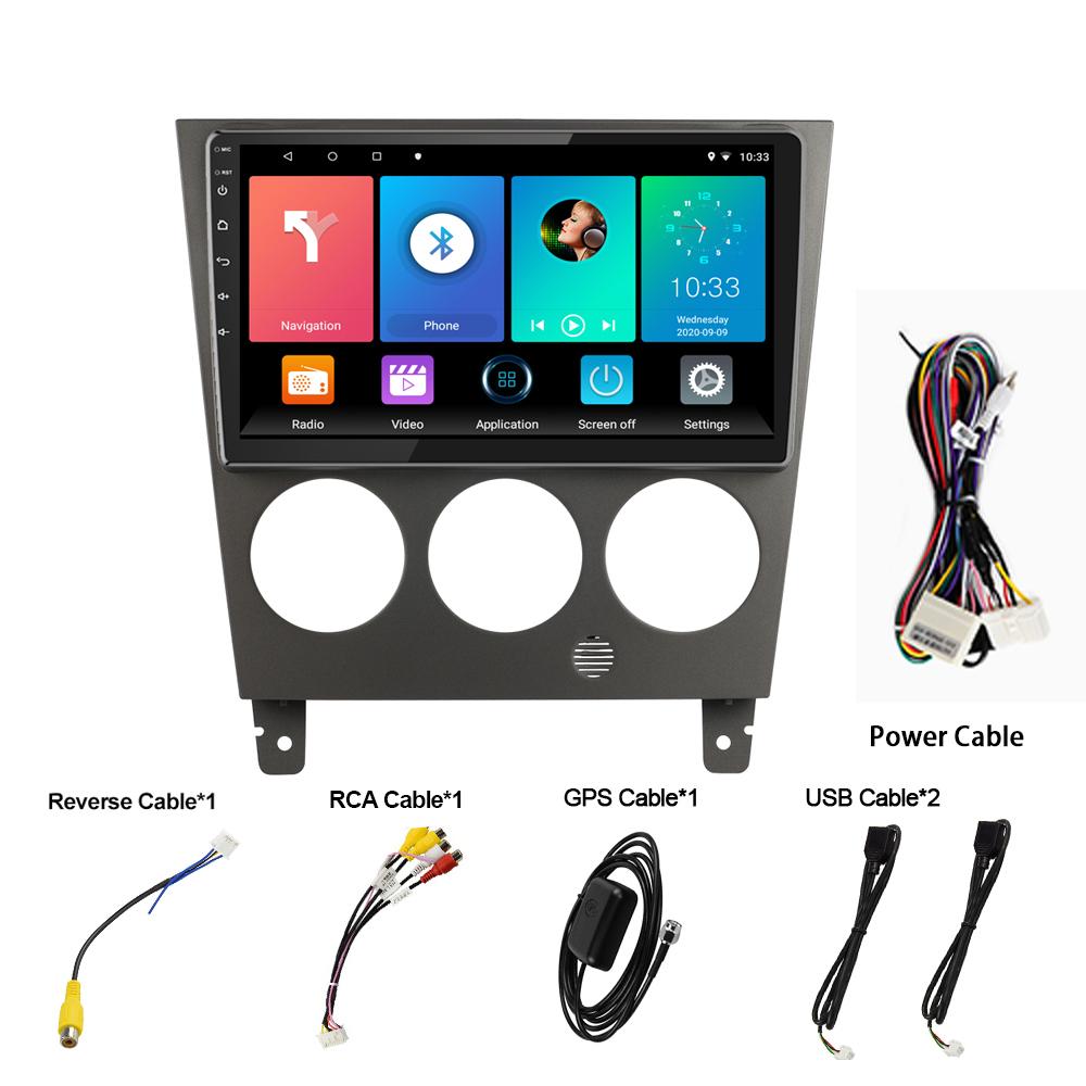 icreative Autorádio pro Subaru Impreza GD GG 2002-2007 Autorádio Android GPS navigace Multimediální přehrávač CarPlay