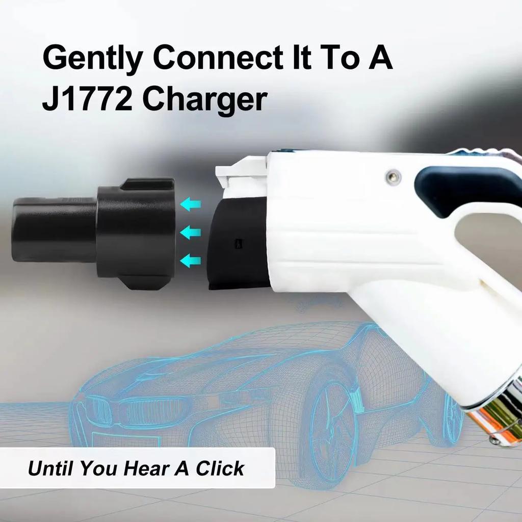 Xiaomi Charging Converters Socket EV Adapter Type1 to J1772 To for Tesla Model 3 S Y X EV Charger Adapter Latch Electric Vehicle Cars