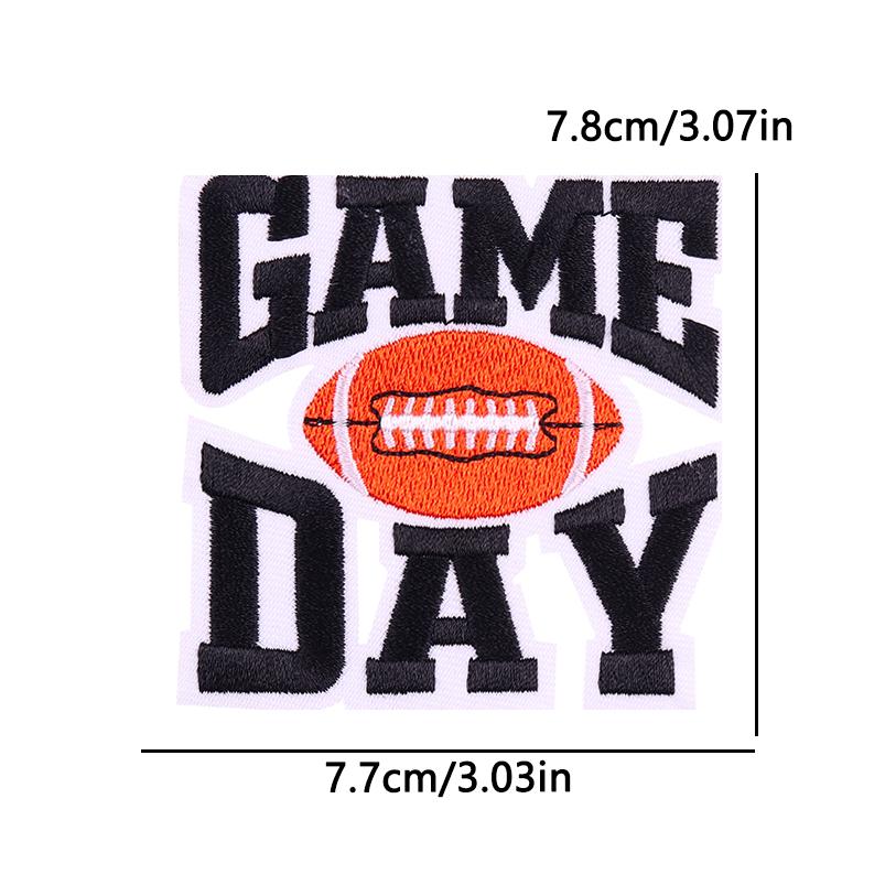 Hats Jeans Sew /Ironing Patch Square Cartoon Letter /Slogan Embroidered Diy Iron On Patches For Clothing Backpack Jackets Badges 