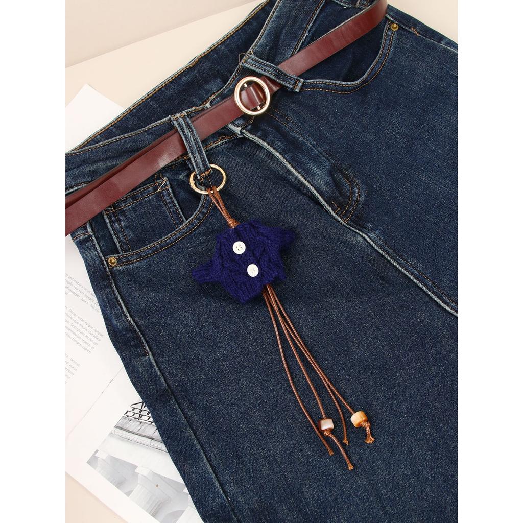 Autumn and winter original retro mini doll sweater beaded bag pendant versatile bag clothes casual pendant accessories