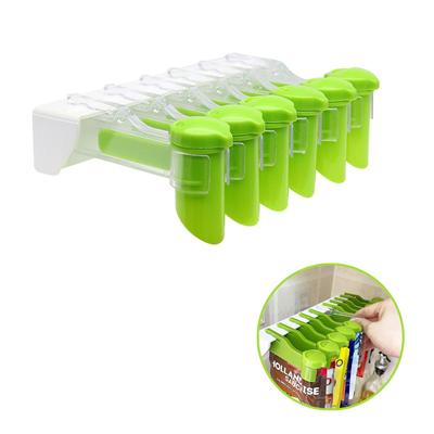 Wall-Mounted Kitchen Rack No-Drill Pouch Holder