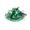 Feathers Veil Hat Headwear Exquisite Bride Headdress Fashion Mesh Fascinator Hat  Wedding