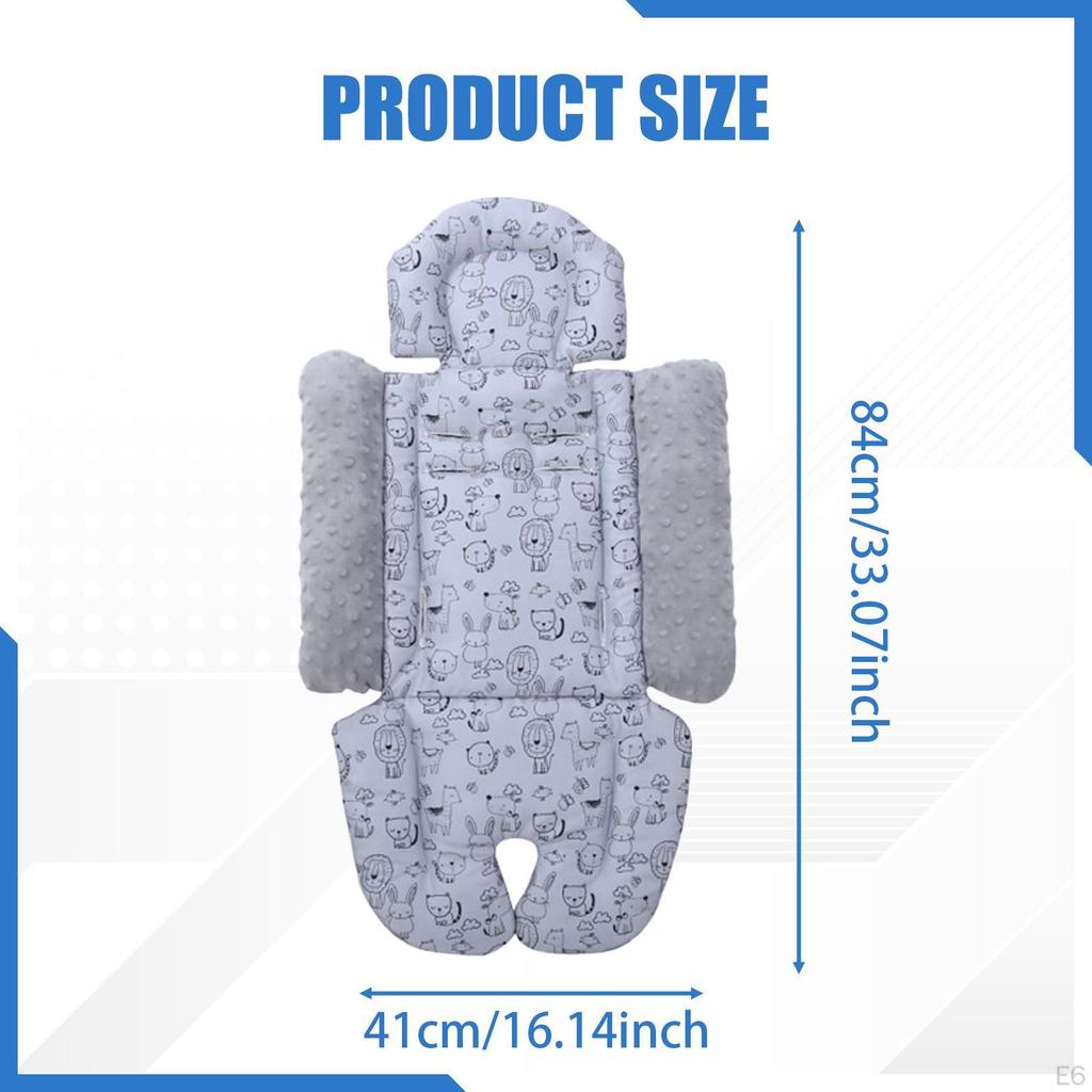 Cushion Infant Carrier Pram Breathable Comfortable Pushchair Accessory Seat Pad Cart Mat