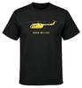 MBB BO-105 Helicopter Graphic Crew Neck T-Shirt