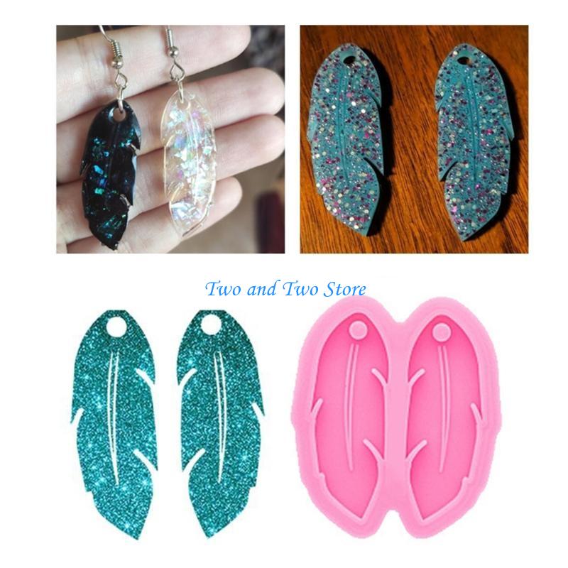 HX6F 5 Pcs Dream Catcher Keychain Epoxy Resin Mold Car Pendant Decoration Silicone Mould DIY Crafts Jewelry Mold CN