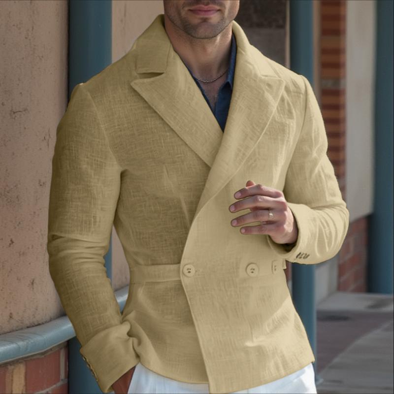 INCERUN Pánské tričko s dlouhým rukávem a křížením vpředu, poloprůsvitné