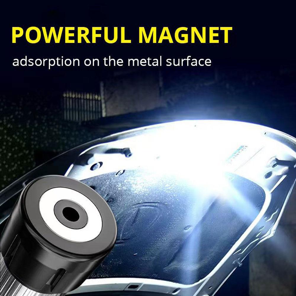 Function Camping Light Portable Outdoor Camping Lantern with Magnet Emergency Light Hanging Tent Light Powerful Work Lamp