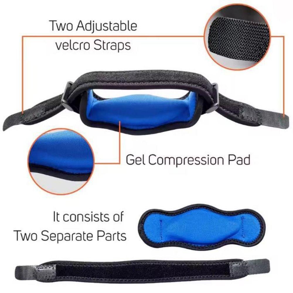 with Compression Pad Adjustable Elbow Support 3Colors Forearm Band  for Women and Men