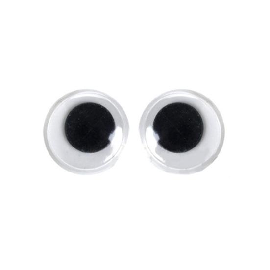 500Mixed Size Self-adhesive Round Wiggle Googly Eyes for Doll