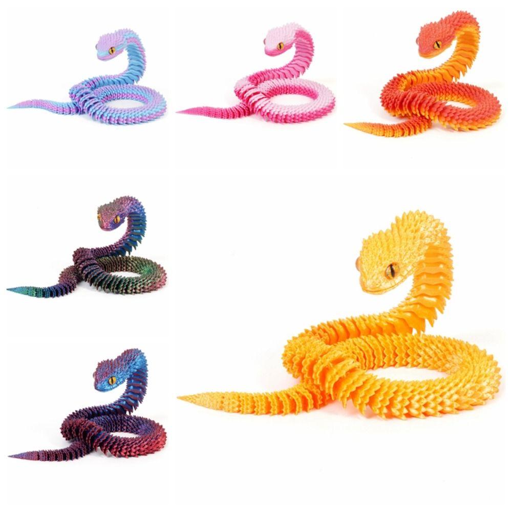 Realistic Simulated Snake Ornament 30/45/60cm Animal Simulation Model  Christmas