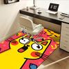 Line Kitten Office Carpet Soft Polyester Entrance Carpet Washable Non slip Machine Washable Indoor C