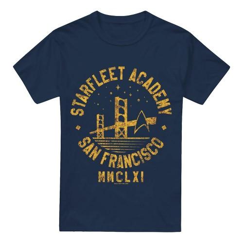 STAR TREK Mens Bridge Collegiate T-Shirt