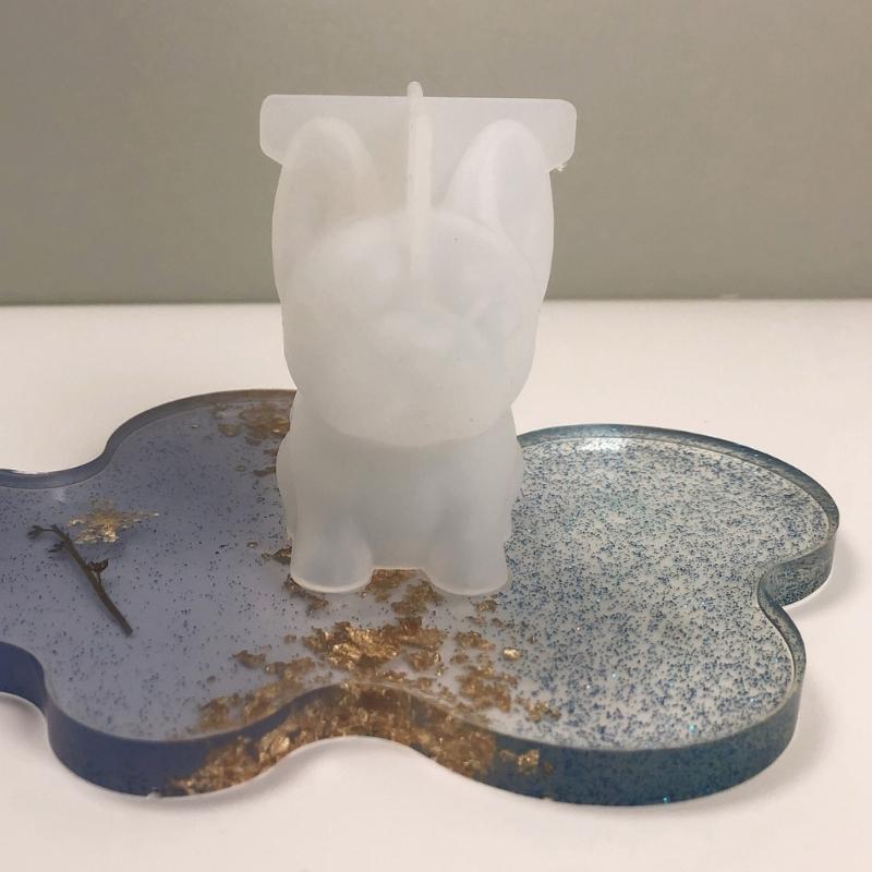 Löwe Großer Ohr Hund Nilpferd Ornament Silikonform Epoxid Schmuckform Harz Guss Anhängerform Geeignet für DIY Handwerk