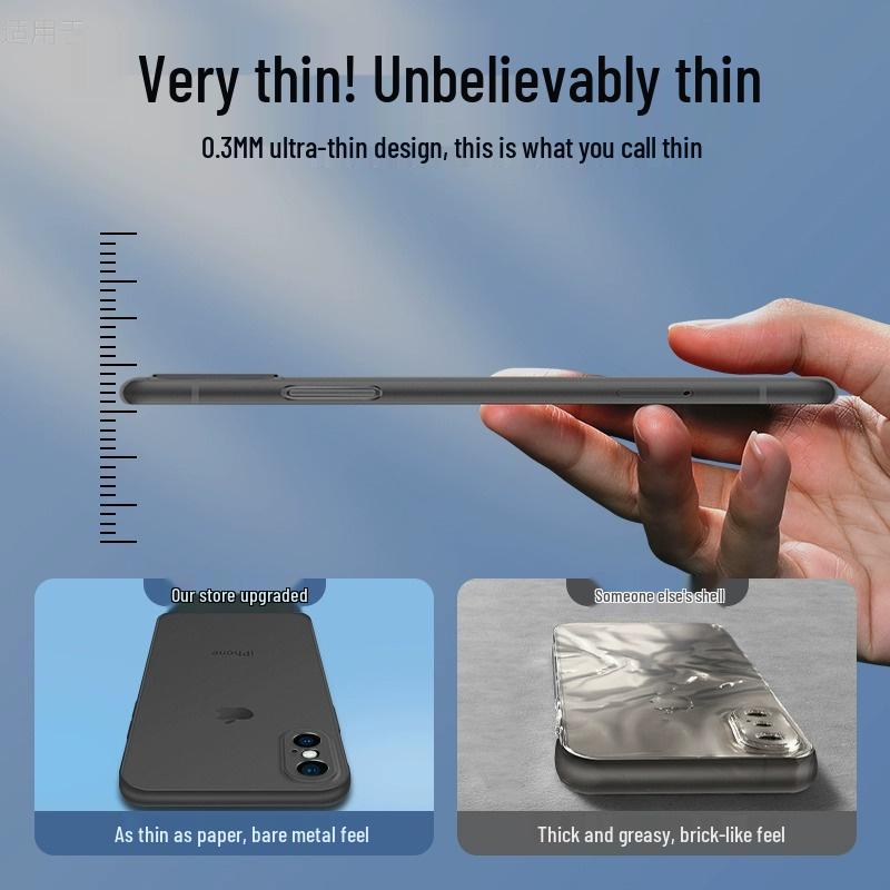 2023 Anti-Fall Ultra-Thin Frosted Case for iPhone Xs Max/XR