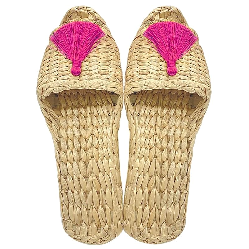 

[Daikai] Gamaslippers tassel pink ladies free
