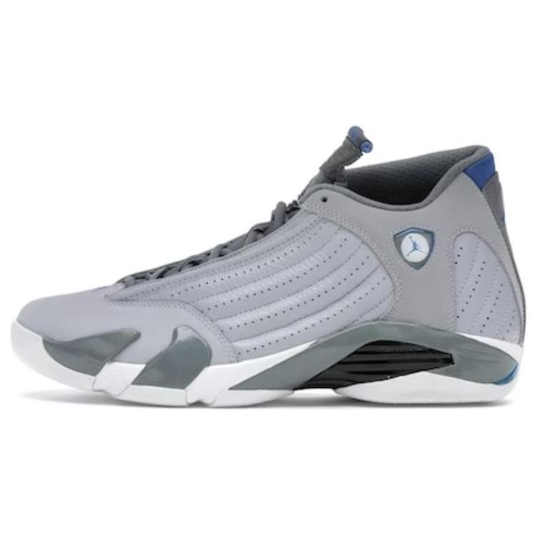 Air Jordan 14 Retro Wolf Grey Men s 487471-004 EU 44.5