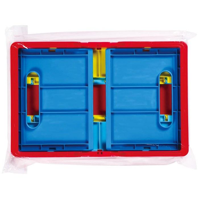 Skater Storage Box, Foldable Toy Box, Stackable Storage Case with Handle, BWOT13-A, 38x25x19.5cm