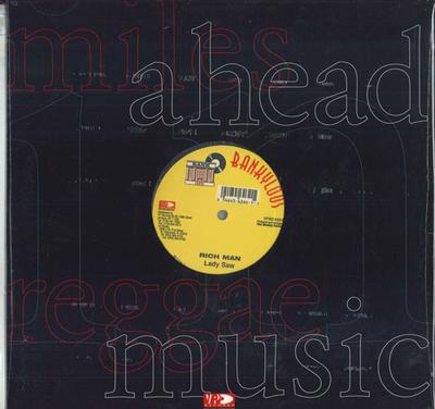 12inch Record LADY SAW / SCARE DEM CREW - Rich Man / Young Girls  VPRD6264 Bankylous US Reggae, Ska & Dub