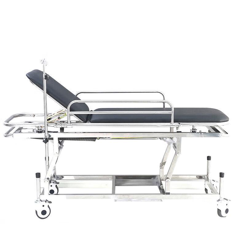 Zuolou Stainless Steel Emergency Rescue Stretcher Trolley