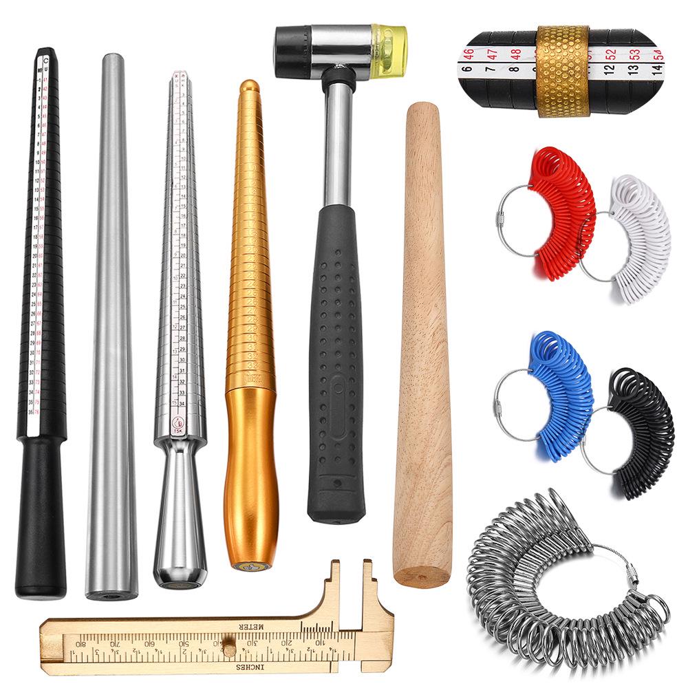 Adjustable Rubber Head Hammer for Finger Ring Sizing and Repair