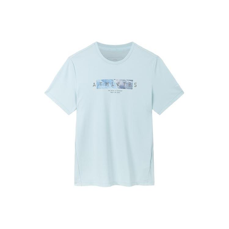 Anta Variety Training Collection T Shirt Men s Light Blue 152427102-2 3XL