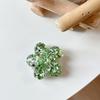 Glitter Sequins Three-Dimensional Flowers Mobile Phone Airbag Bracket Paste Ring Desktop Lazy Watching Drama Girl Heart