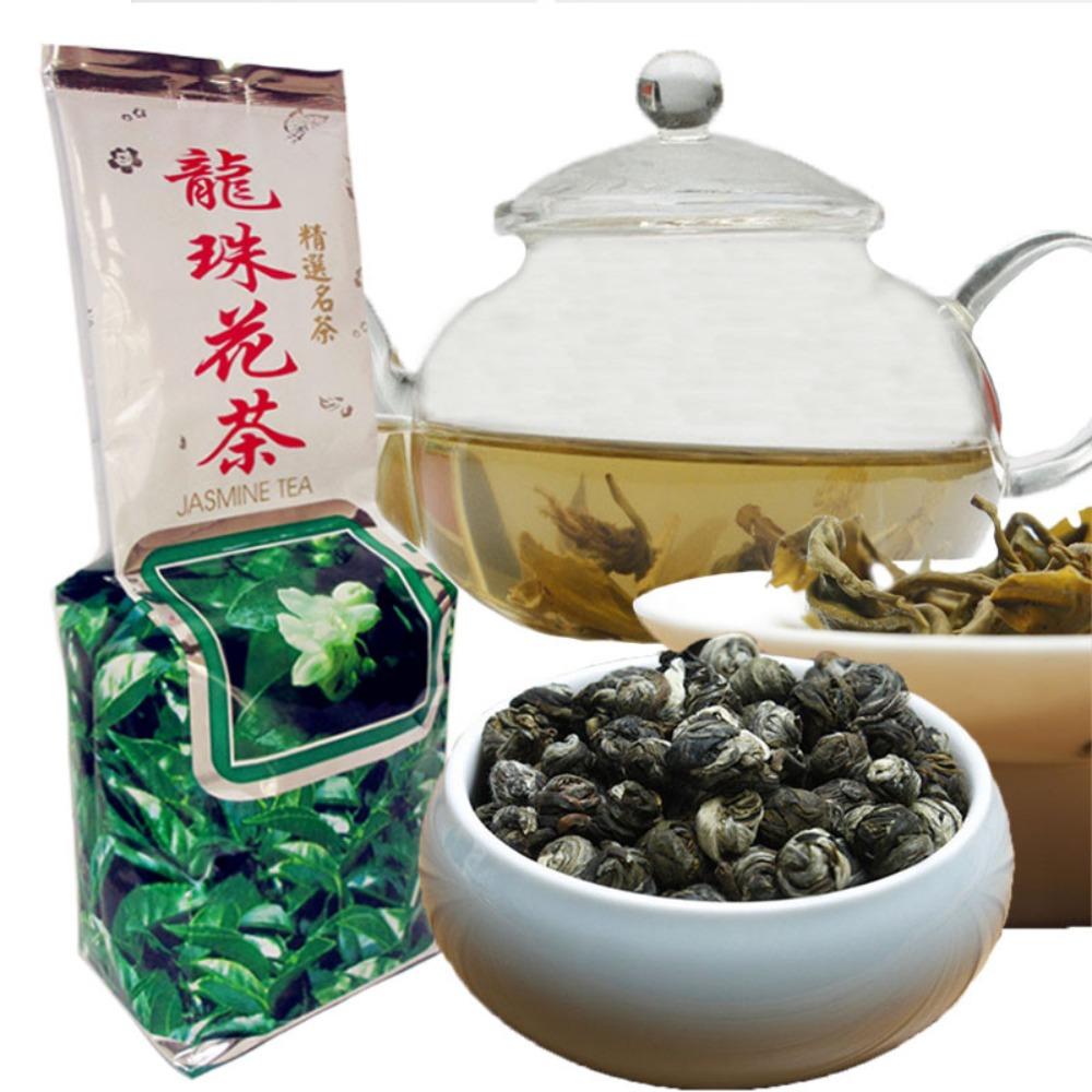 250g Organic Jasmine Dragon Pearls Green Tea Premium Loose Leaf