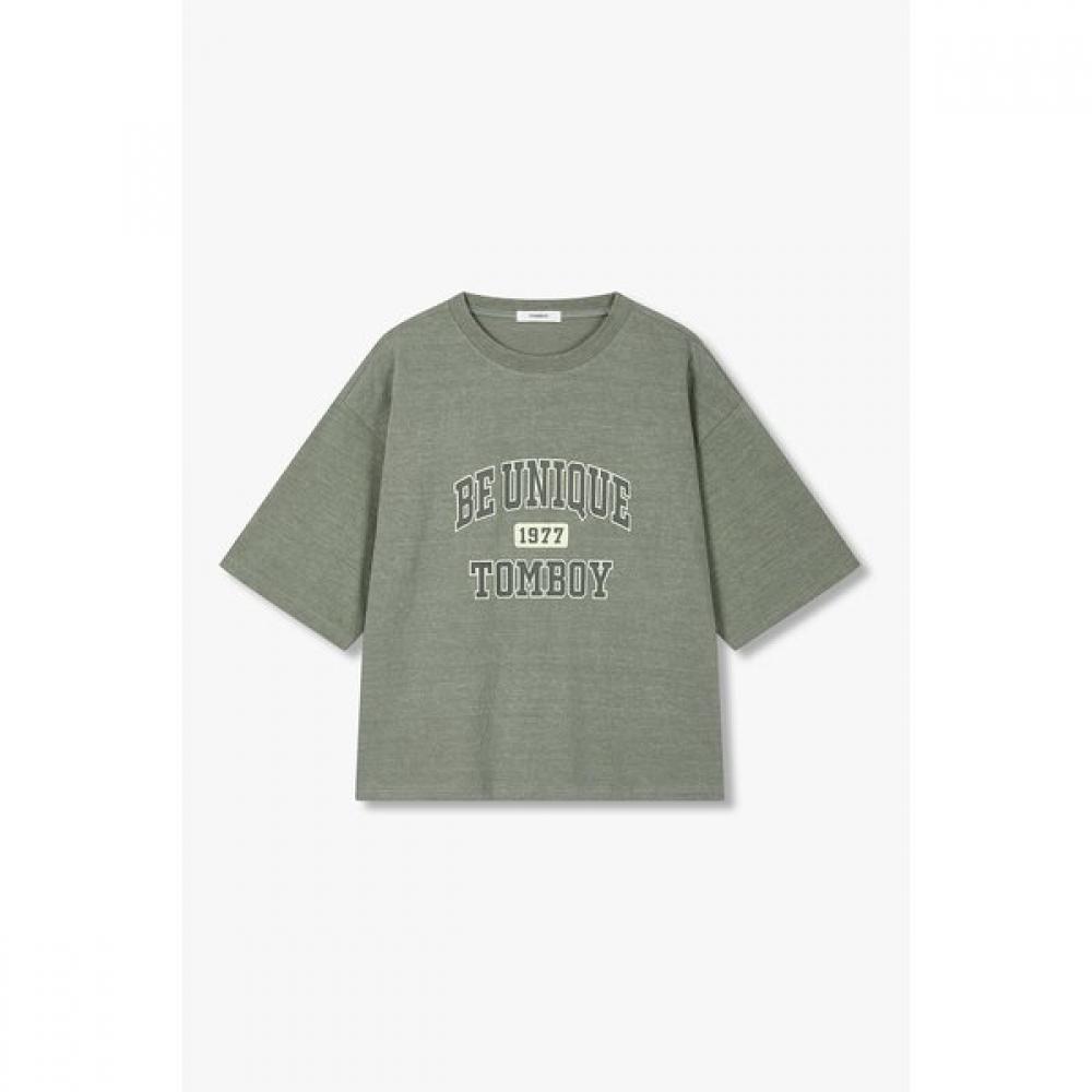 STUDIO TOMBOY VinTage LeTTering Graphic T shirT  9176222990 