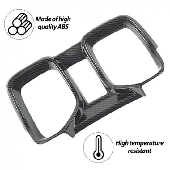 Carbon Fiber ABS trument Dashboard Frame Cover Trim For 2010-15 Chevy Camaro
