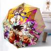 1pc Goku Vegeta and Frieza Unite In Epic Battle Automatic Open/CloseUmbrella-CuteUmbrella with Cute Design, Portable 3-Fold Compact Umbrella for Men &