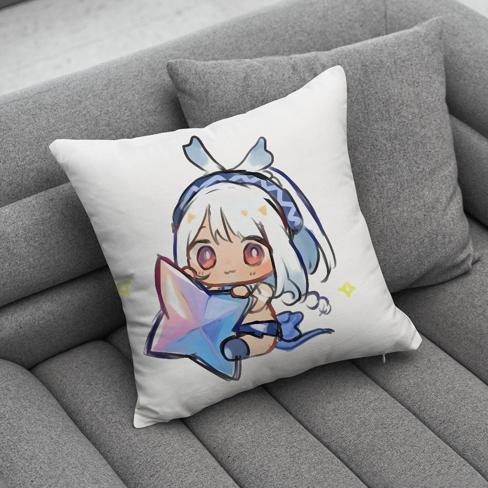 G-Genshin Impact Mualani Pillow Case Soft Cushion Cases for Farmhouse Sofa Decor Home Decorations and Protector