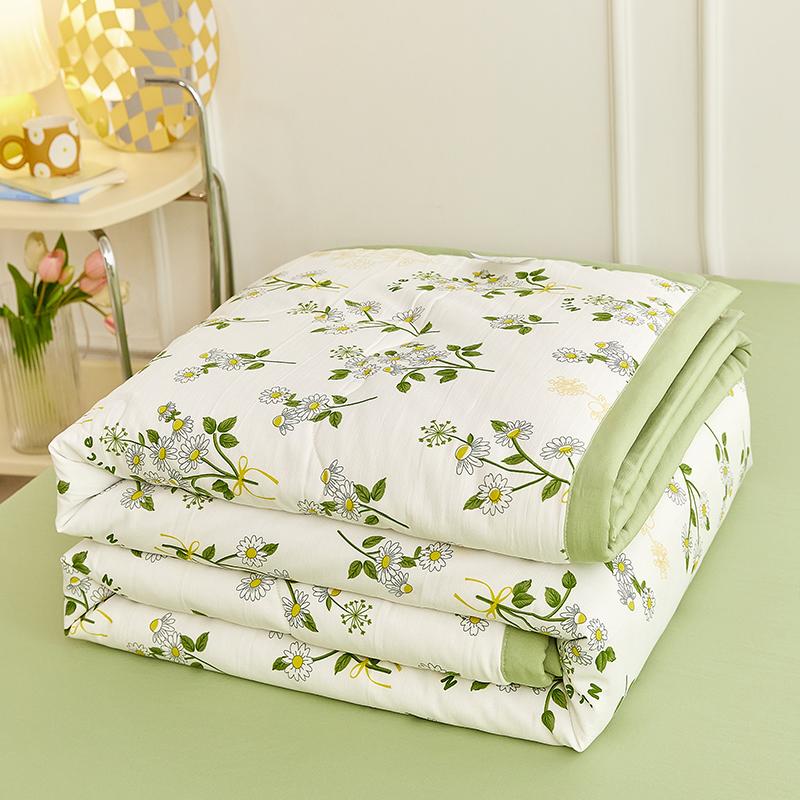 1pc Thin Duvet for Summer Quilt Single/Double/Queen Size Comforter Printed Blanket Home Soft Bedspread edredones (No Pillowcase)