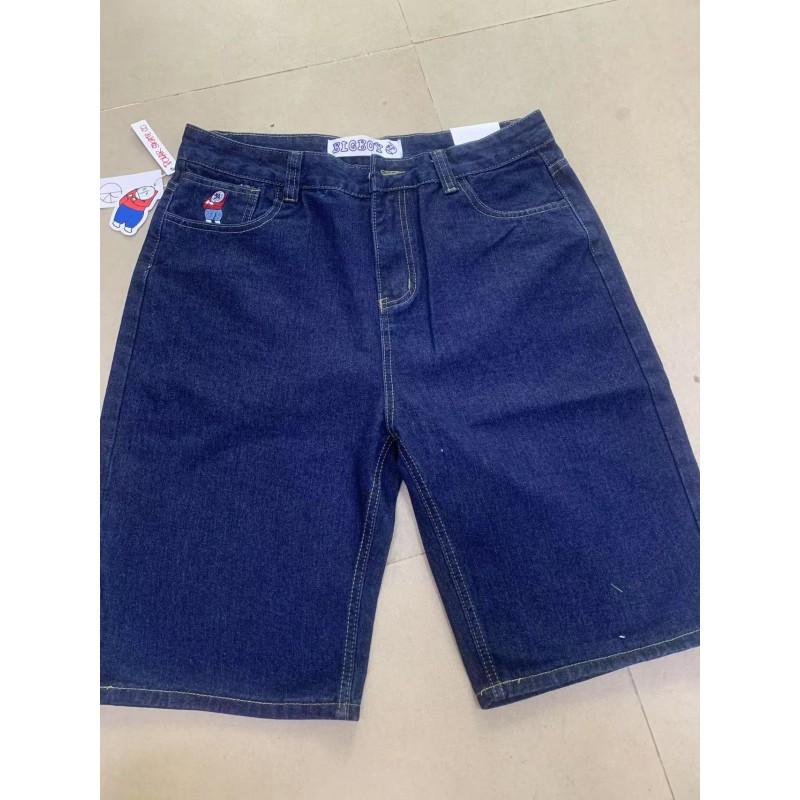 Wide Leg Jeans Y2K Style Teen Boys Loose Fit Casual Denim Pants Skateboard