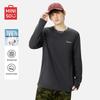 MINISO Men's American Style Oversized Long Sleeve T-Shirt