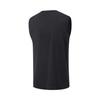 Li-Ning Basketball Series Letter Round Neck Breathable Versatile Sleeveless Vest Men Tops Black AVSV011-3
