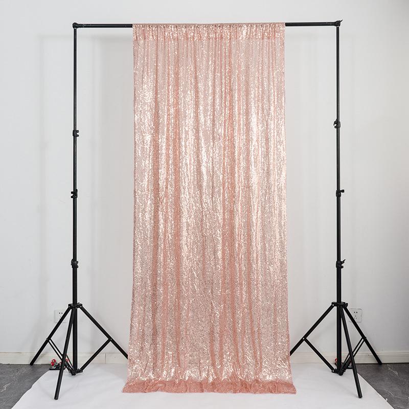 1PCS Sequin Backdrop,Glitter Background Curtains Shimmer Photography for Party Wedding Birthday Christmas Baby Shower Back Drop Decor