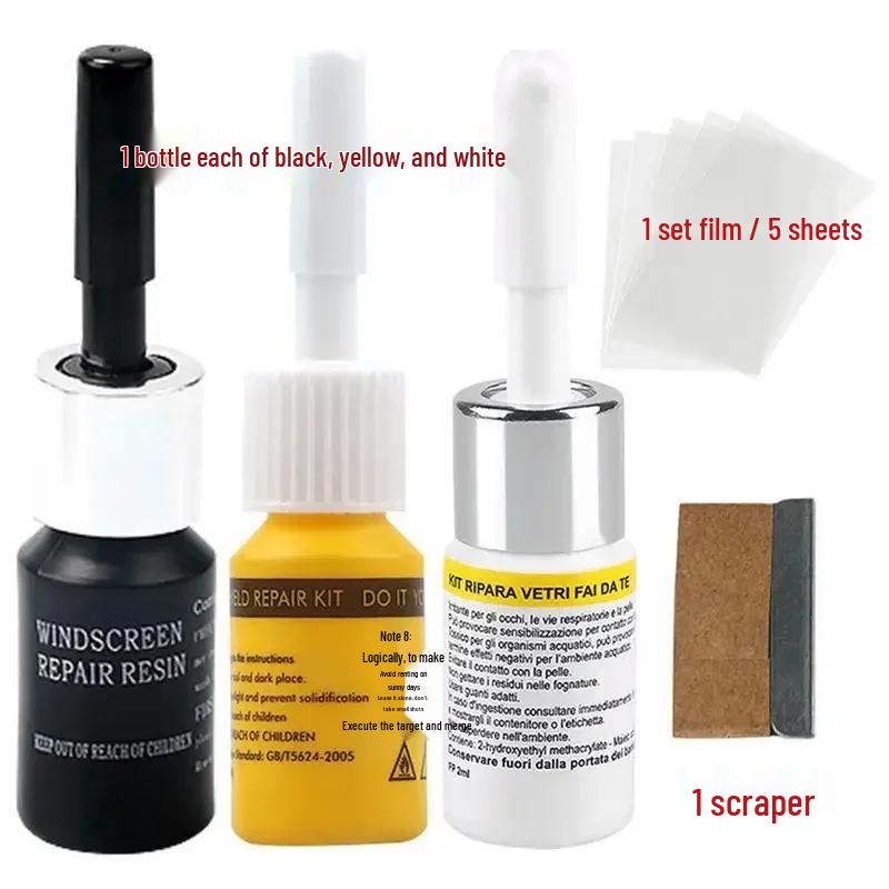 English Exclusive Windshield Crack Repair Kit