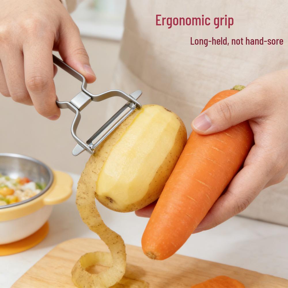 Multi-Functional Radish & Cucumber Slicer, Peeler, and Shredder for Lettuce and More