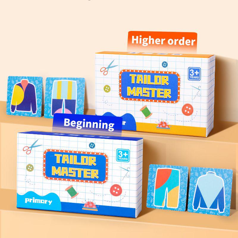 Cross-Border Tailor Master Quiz Game - Children's Educational Matching Toy