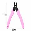 Portable 1pcs Rhinestone Remover Pliers Nail Art Scissors Stainless Steel Rhinestone Remover Nipper Professional Nail Decorations Tools for Home Use