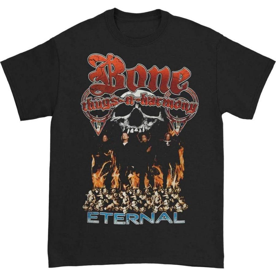 Bone Thugs-N-Harmony Men s Eternal T-Shirt Black _ Licensed Control Industry Merchandise S