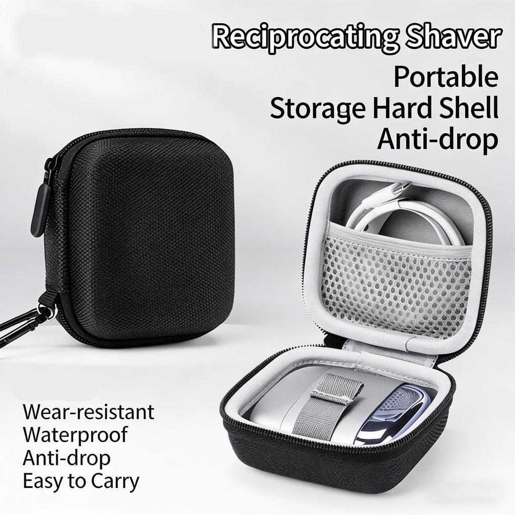Shockproof Protective Case Travel EVA Carrying Case Pouch for F8 Shaver Hard Case Electric Shaver Storage Box