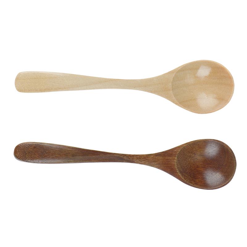 Dřevěná medová lžička Kávová lžička Zmrzlina Candy Lžička Lžíce rýže