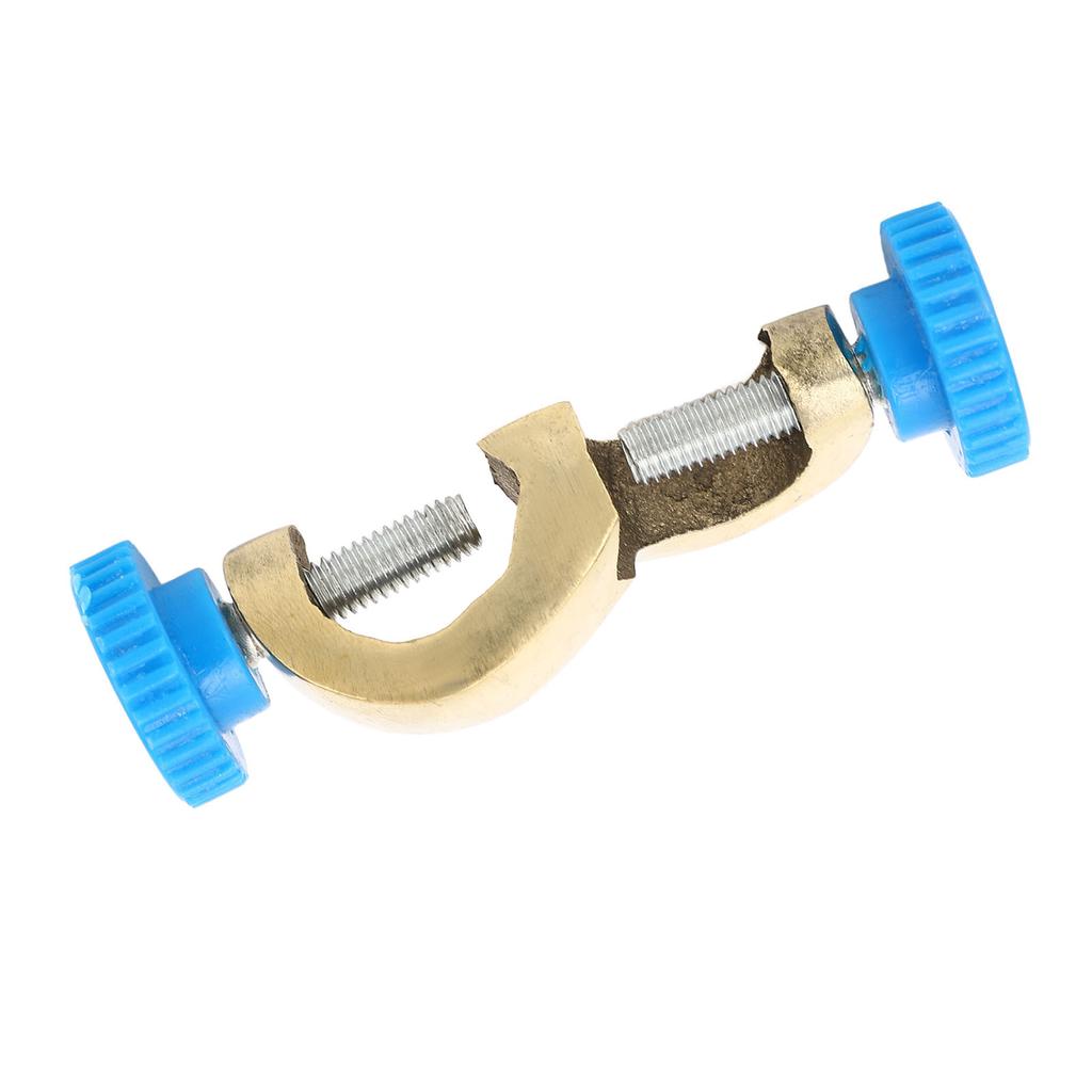 Laboratory Clamp Holder Copper 8cm Length Right Angle Bosshead Laboratory Stand Clamp