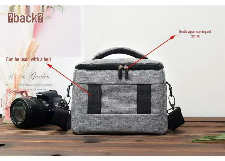 Professional Single Shoulder DSLR Camera Bag for Canon, Nikon, Sony, and Fuji Mirrorless Cameras