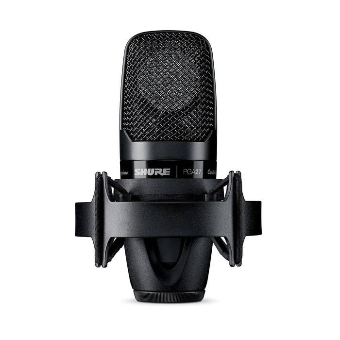 SHURE Studio Vocal Microphone PGA27LC Black (No Cable)