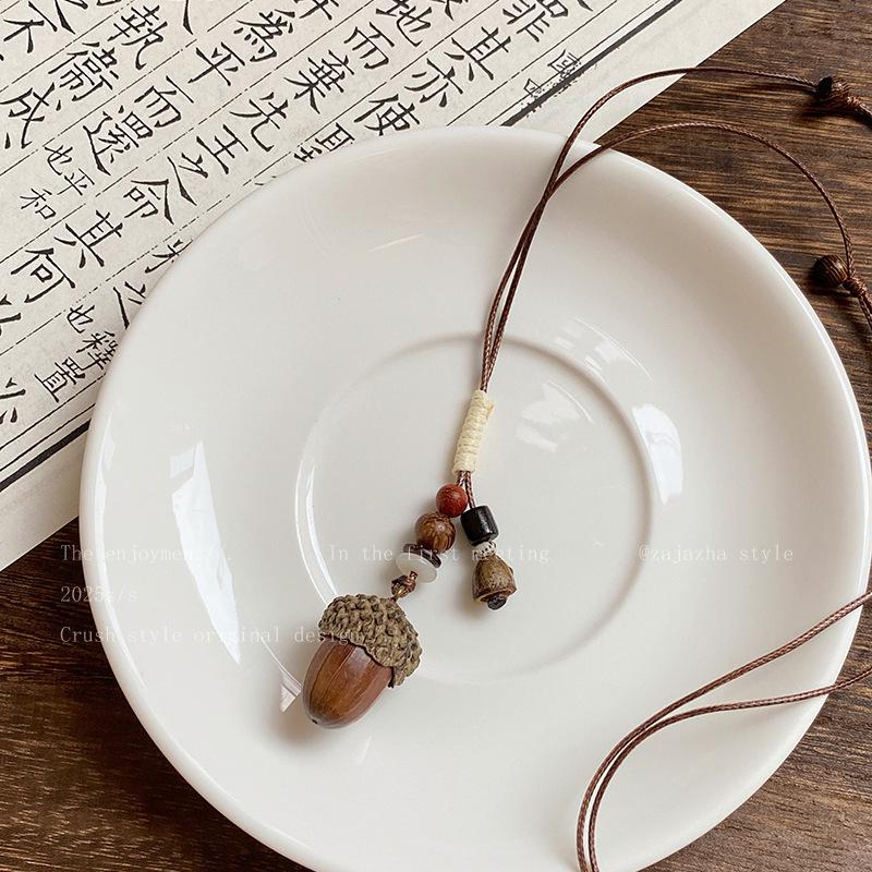 Bohemian Ceramic Necklace: Vintage Ethnic Long Sweater Chain & Zen Choker