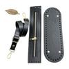 PU Bag Accessories Set  Crochet Bag Bottom Shaper Pads Shoulder Strap For DIY Crafting And Fashionable Style Enhancement